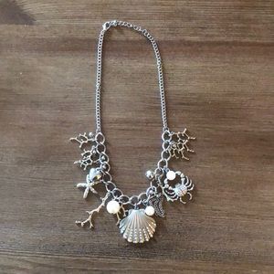 SOLD -Cute nautical themed necklace